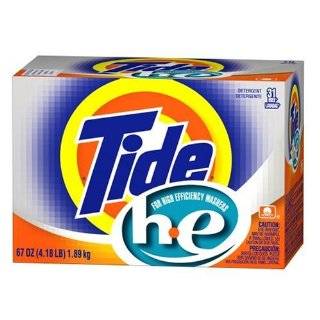 Tide HE Detergent for High Efficiency Washers, Powder, Original Scent 