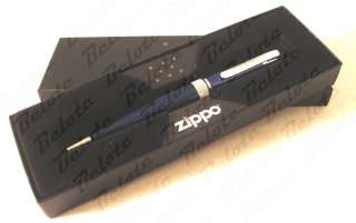 Zippo Gloss Blue Allegheny Ballpoint Pen 41026 **NEW**  