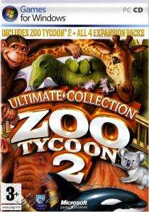 ZOO TYCOON 2 II ULTIMATE COLLECTION FOR PC XP/VISTA NEW 0882224792493 