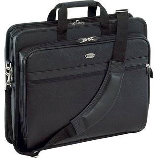 Targus Deluxe Top Loading Leather Case Designed for 17 Inch Laptops 