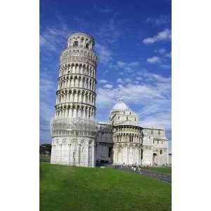  Tower of Pisa in Italy with Cathedral   Peel and Stick Wall Decal 