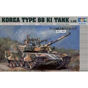    Trumpeter 1/35 Type 88K1 Korean Main Battle Tank Kit Toys & Games