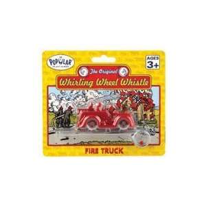  Whirling Wheel Whistle   Fire Truck Toys & Games