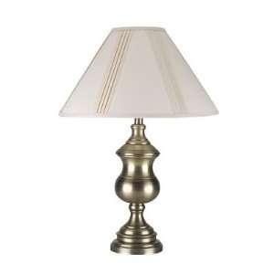 Traditional Metal Antique Brass Table Lamp