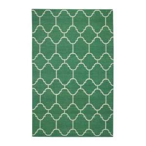  Serpentine Rug in Dark Green