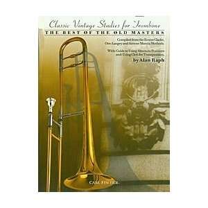  Classic Vintage Studies for Trombone Musical Instruments