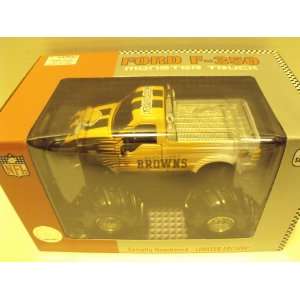   Browns Ford F 350 Monster Truck Limited Edition 132 Scale Die cast