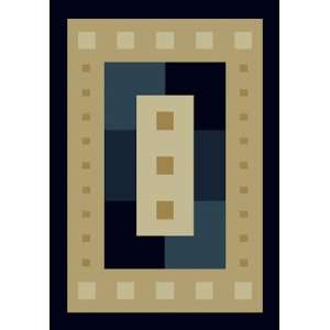 United Weavers Manhattan Times Square Navy Rectangle 7.90 x 10.60 Area 