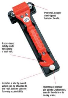 Mountable protection in the event of an auto entrapment emergency.