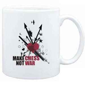  New  Make Chess Not War  Mug Sports