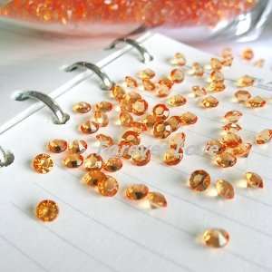   carat orange diamond confetti wedding party decoration Toys & Games