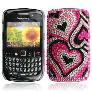  WalkNTalkOnline   Blackberry 9300 Curve 3G Black & Pink 