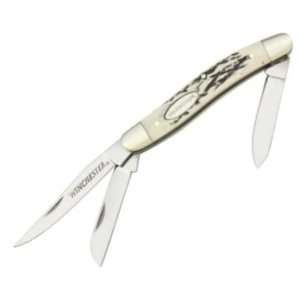  Winchester Knives G1775 Stockman Pocket Knife with Jigged 