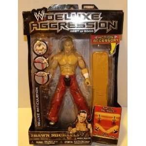  WWF WWE DELUXE AGGRESSION BEST OF 2008 SHAWN MICHAELS with 